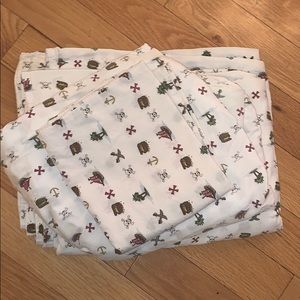 Twin Bed Pirate Theme sheet & duvet set